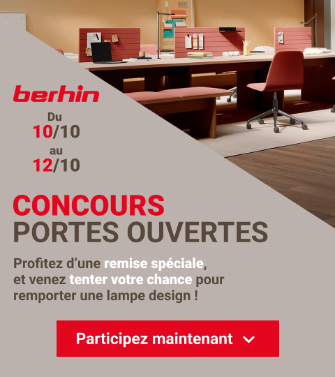 Profitez d'une remise spéciale et venez tenter votre chance de remporter une lampe design !