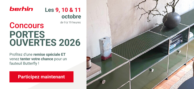 Profitez d'une remise spéciale et venez tenter votre chance de remporter un magnifique fauteuil AA Butterfly !