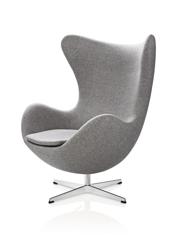 fauteuil oeuf fritz hansen par arne jacobsen