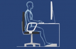 La bonne position assise - Ergonomie