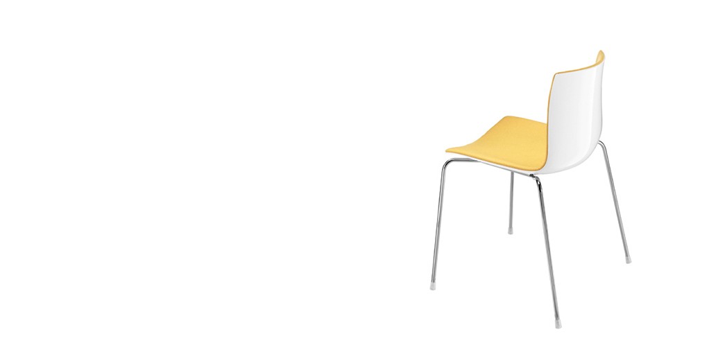 Arper Catifa 46 Chaise – Base Luge en Polypropylène Conçu par